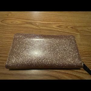 Cute gold sparkle wallet